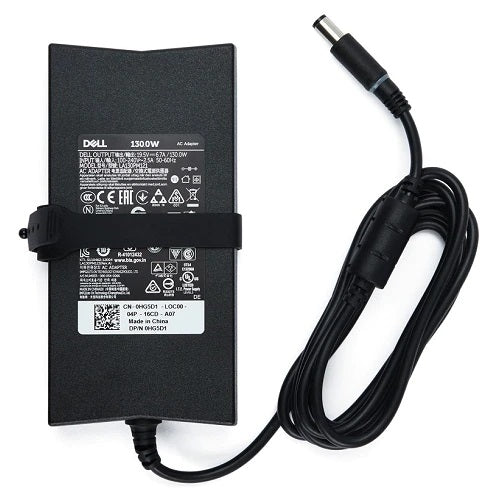 New Dell 492-BBGP 2TXJ7 130W 19.5V 6.7A Slim AC Adapter Power Charger