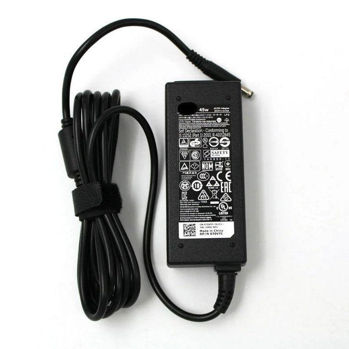 Dell Inspiron 14 3493 i3493 P89G007 Laptop 45W Slim AC Adapter Power Charger